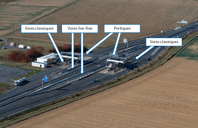 VINCI Autoroutes met en service les premières voies free flow sur le